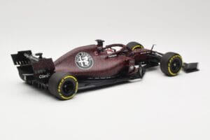 Alfa Romeo Racing C38 #7 K. Raikkonen Valentine's Day Livery Shakedown Fiorano 14th February 2019 Minichamps 1:18 110199907 D — photo 2 of 6