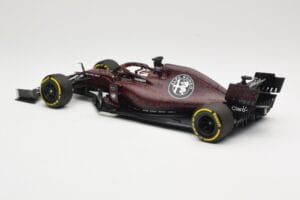 Alfa Romeo Racing C38 #7 K. Raikkonen Valentine's Day Livery Shakedown Fiorano 14th February 2019 Minichamps 1:18 110199907 D — photo 5 of 6