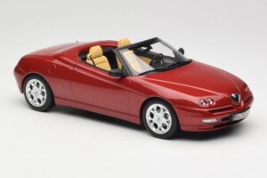 Alfa Romeo Spider 916 Proteo Red Metallic Norev 1:18 187854 Diecast — photo 4 of 6