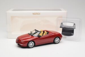 Alfa Romeo Spider 916 Proteo Red Metallic Norev 1:18 187854 Diecast — photo 6 of 6