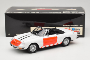 Alfa Romeo Spider Rijkspolitie Minichamps 1:18 180120994 Diecast — photo 8 of 8