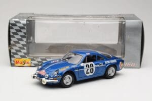 Alpine A110 1600S #28 Alpine-Renault O. Andersson / D. Stone Rally Monte Carlo 1971 Maisto 1:18 56033 Diecast — photo 8 of 8