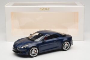 Alpine A110 S A120 Matte Storm Blue Norev 1:18 185444 Diecast — photo 6 of 6