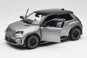 Alpine A290 GT Matt Tornade Grey & Black Norev 1:18 185451 Diecast — photo 2 of 8