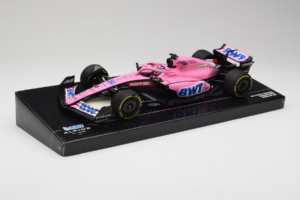 Alpine A522 BWT #14 F. Alonso BWT Alpine F1 Team Bahrain Grand Prix 2022 Minichamps 1:18 147220114 Resin — photo 2 of 7