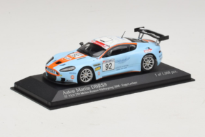 Aston Martin DBRS9 Gulf #92 T. Enge / Lechner VLN 250 Nurburgring 2008 Minichamps 1:43 400081392 Diecast — photo 2 of 4