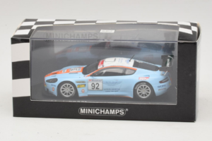 Aston Martin DBRS9 Gulf #92 T. Enge / Lechner VLN 250 Nurburgring 2008 Minichamps 1:43 400081392 Diecast — photo 4 of 4