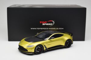 Aston Martin V12 Vantage Final Edition Cosmopolitan Yellow TopSpeed 1:18 TS0453 Diecast — photo 6 of 6