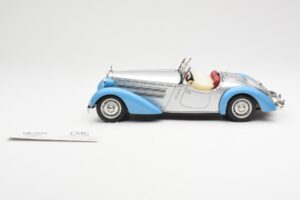 Audi 225 Front Roadster Blue Silver CMC 1:18 M-075B Diecast — photo 3 of 6
