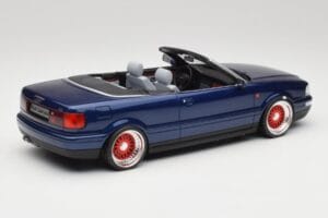 Audi 80 B4 Cabriolet Ming Blue Metallic Custom Wheels Otto 1:18 OT806-C Resin — photo 2 of 6