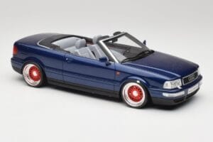 Audi 80 B4 Cabriolet Ming Blue Metallic Custom Wheels Otto 1:18 OT806-C Resin — photo 4 of 6