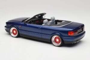 Audi 80 B4 Cabriolet Ming Blue Metallic Custom Wheels Otto 1:18 OT806-C Resin — photo 5 of 6