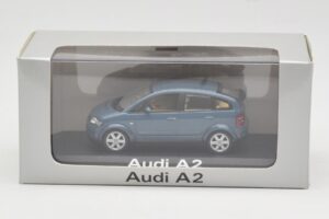 Audi A2 Blue Metallic Minichamps 1:43 20022200748005 Diecast — photo 4 of 4