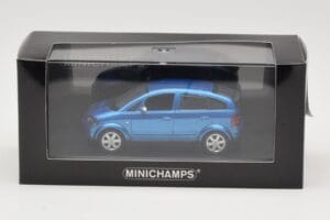 Audi A2 Light Blue Metallic Minichamps 1:43 AUDI007 Diecast — photo 4 of 4