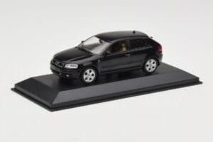 Audi A3 8P Black Metallic Minichamps 1:43 12000 Diecast — photo 2 of 4