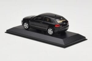 Audi A3 8P Black Metallic Minichamps 1:43 12000 Diecast — photo 3 of 4
