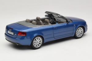 Audi A4 B6 Cabriolet Blue Norev 1:18 5010504325 Diecast — photo 3 of 9