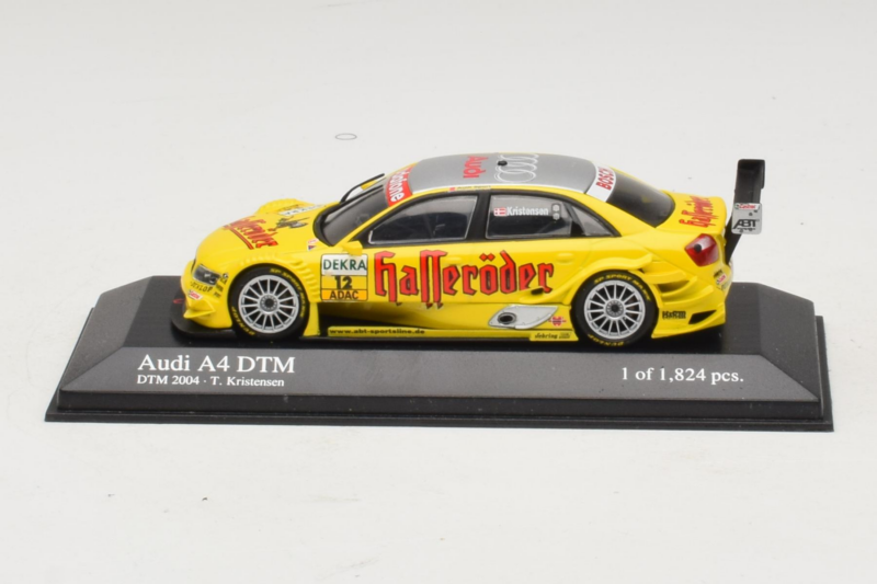 Audi A4 B6 #12 T. Kristensen Audi Sport Team Rosberg DTM 2004 Minichamps 1:43 400041412 Diecast