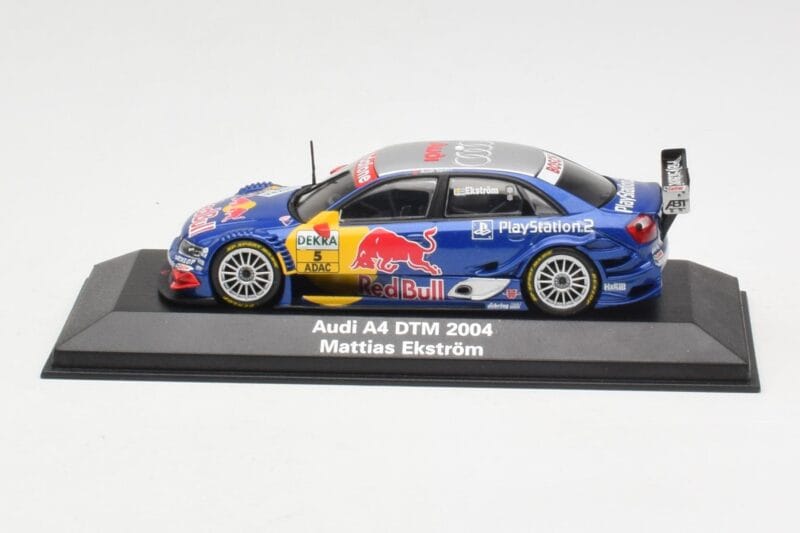 Audi A4 B6 #5 Red Bull M. Ekström DTM 2004 Minichamps 1:43 5020400303 Diecast