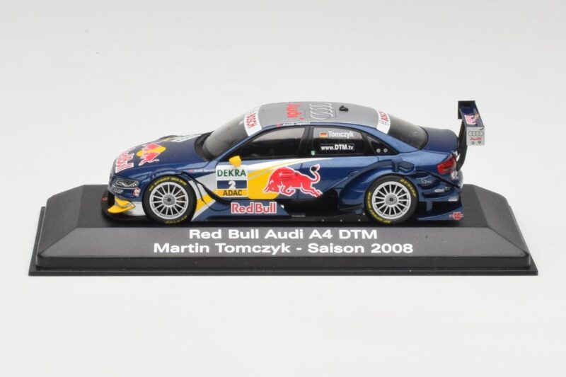Audi A4 B8 #2 Red Bull M. Tomczyk DTM 2008 Minichamps 1:43 5020800133 Diecast