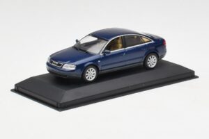 Audi A6 C5 Dark Blue Minichamps 1:43 132093 Diecast — photo 2 of 4