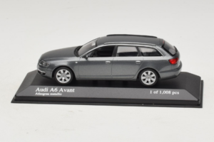 Audi A6 C6 Avant Grey Metallic Minichamps 1:43 400013011 Diecast
