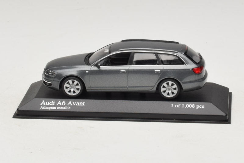 Audi A6 C6 Avant Grey Metallic Minichamps 1:43 400013011 Diecast