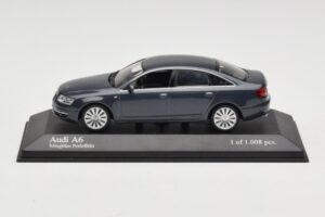 Audi A6 C6 Dark Blue Minichamps 1:43 5010406143 Diecast
