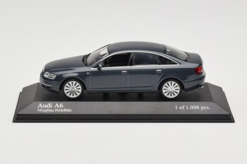 Audi A6 C6 Dark Blue Minichamps 1:43 5010406143 Diecast