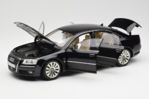 Audi A8 D3 W12 Black Kyosho 1:18 09212BK Diecast — photo 2 of 8