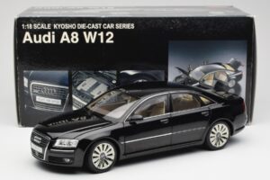 Audi A8 D3 W12 Black Kyosho 1:18 09212BK Diecast — photo 8 of 8