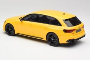 Audi RS4 B9 Avant 25th Anniversary Vegas Yellow GT Spirit 1:18 GT935 Resin — photo 5 of 6