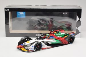 Audi e-tron FE05 Audi Sport ABT Schaeffler #11 L. di Grassi Formula E Season 5 2019 Minichamps 1:18 114180011 Diecast — photo 6 of 6