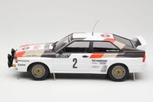 Audi Quattro A1 #2 H. Mikkola / A. Hertz Audi Sport Rally Monte Carlo 1983 Minichamps 1:18 155831102 Diecast — photo 3 of 6