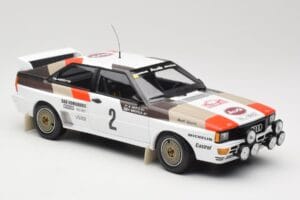 Audi Quattro A1 #2 H. Mikkola / A. Hertz Audi Sport Rally Monte Carlo 1983 Minichamps 1:18 155831102 Diecast — photo 4 of 6
