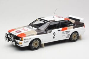 Audi Quattro A1 #2 H. Mikkola / A. Hertz Audi Sport Rally Monte Carlo 1983 Minichamps 1:18 155831102 Diecast