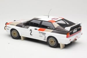 Audi Quattro A1 #2 H. Mikkola / A. Hertz Audi Sport Rally Monte Carlo 1983 Minichamps 1:18 155831102 Diecast — photo 5 of 6