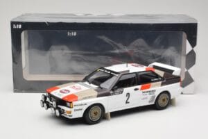 Audi Quattro A1 #2 H. Mikkola / A. Hertz Audi Sport Rally Monte Carlo 1983 Minichamps 1:18 155831102 Diecast — photo 6 of 6