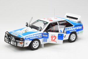 Audi Quattro A2 #12 H. Wittmann / R. Diekmann Safari Rally 1984 Sun Star 1:18 4246 Diecast — photo 2 of 8