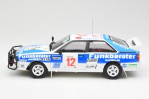 Audi Quattro A2 #12 H. Wittmann / R. Diekmann Safari Rally 1984 Sun Star 1:18 4246 Diecast — photo 4 of 8
