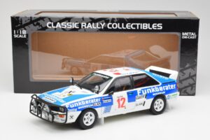Audi Quattro A2 #12 H. Wittmann / R. Diekmann Safari Rally 1984 Sun Star 1:18 4246 Diecast — photo 8 of 8