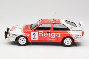 Audi Quattro A2 #2 B. Waldegård / H-T. Thorszelius Belga Team Winners Boucles de Spa 1985 Minichamps 1:18 155851102 Diecast — photo 3 of 6