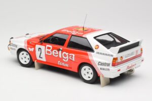 Audi Quattro A2 #2 B. Waldegård / H-T. Thorszelius Belga Team Winners Boucles de Spa 1985 Minichamps 1:18 155851102 Diecast — photo 5 of 6