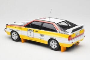 Audi Quattro A2 #3 S. Blomqvist / B. Cederberg Audi Sport Winners Sanyo Rally of New Zealand 1984 Minichamps 1:18 155841103 D — photo 5 of 6
