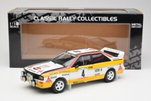 Audi Quattro A2 #4 W. Rohrl / C. Geistdorfer Rally de Portugal 1984 Sun Star 1:18 4224 Diecast — photo 8 of 8