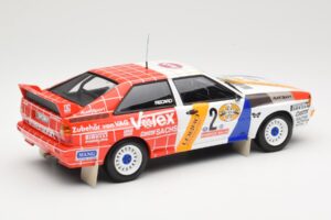 Audi Quattro A2 Schmidt Motorsport #2 H. Demuth / W. Lux Winners Hunsrück Rally 1984 Minichamps 1:18 155841102 Diecast — photo 2 of 6