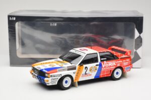 Audi Quattro A2 Schmidt Motorsport #2 H. Demuth / W. Lux Winners Hunsrück Rally 1984 Minichamps 1:18 155841102 Diecast — photo 6 of 6