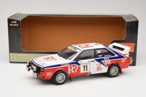 Audi Quattro #11 F. Wittmann / J. Pattermann Rally Acropolis 1986 Sun Star 1:18 4191 Diecast — photo 8 of 8