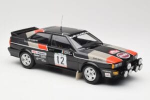 Audi Quattro #12 M. Mouton / F. Pons Audi Sport Rally de Portugal 1981 Minichamps 1:18 155811112 Diecast — photo 4 of 6