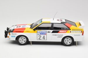 Audi Quattro #24 M. Demuth / M. Daniels Audi Sport Lombard RAC Rally 1982 Minichamps 1:18 155821124 Diecast — photo 3 of 6